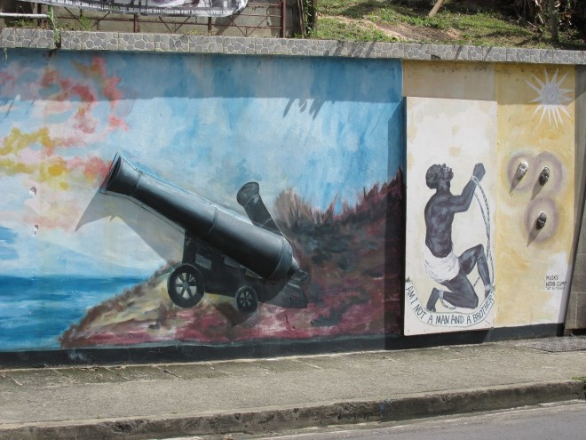 Scarborough Tobago mural