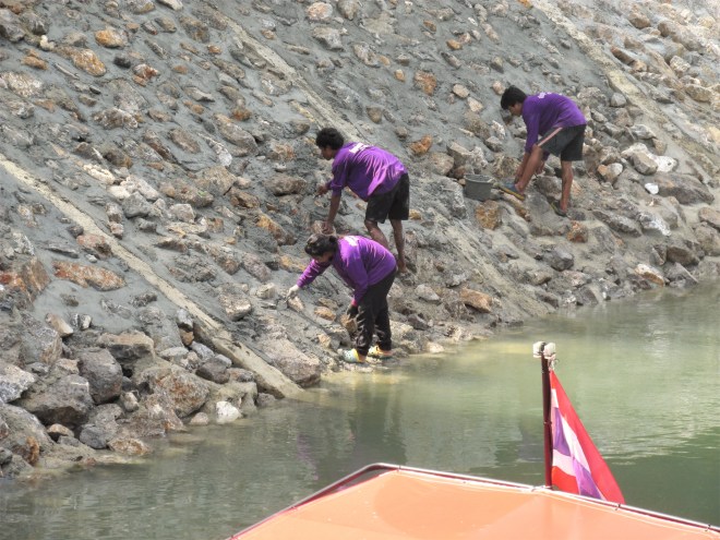 River bank maintenance