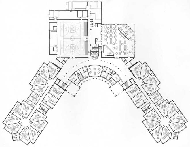 School floor plan