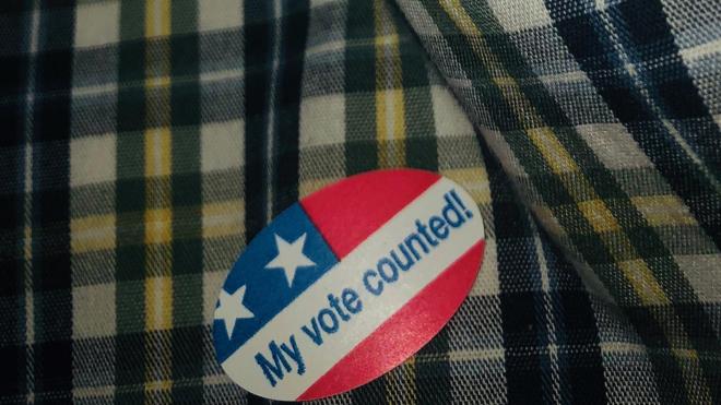 i voted sticker